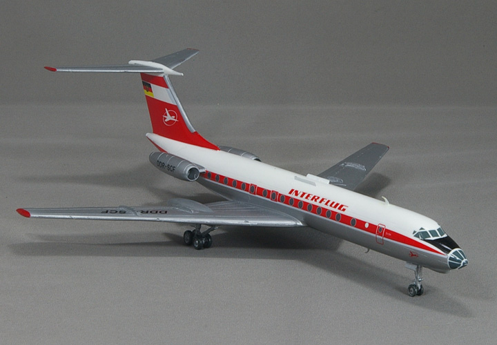 INTERFLUG ツポレフ TU-134その2